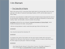 Tablet Screenshot of iambismark.net
